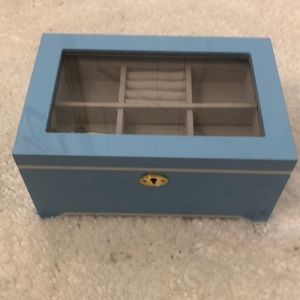 Pottery Barn locking jewelry case